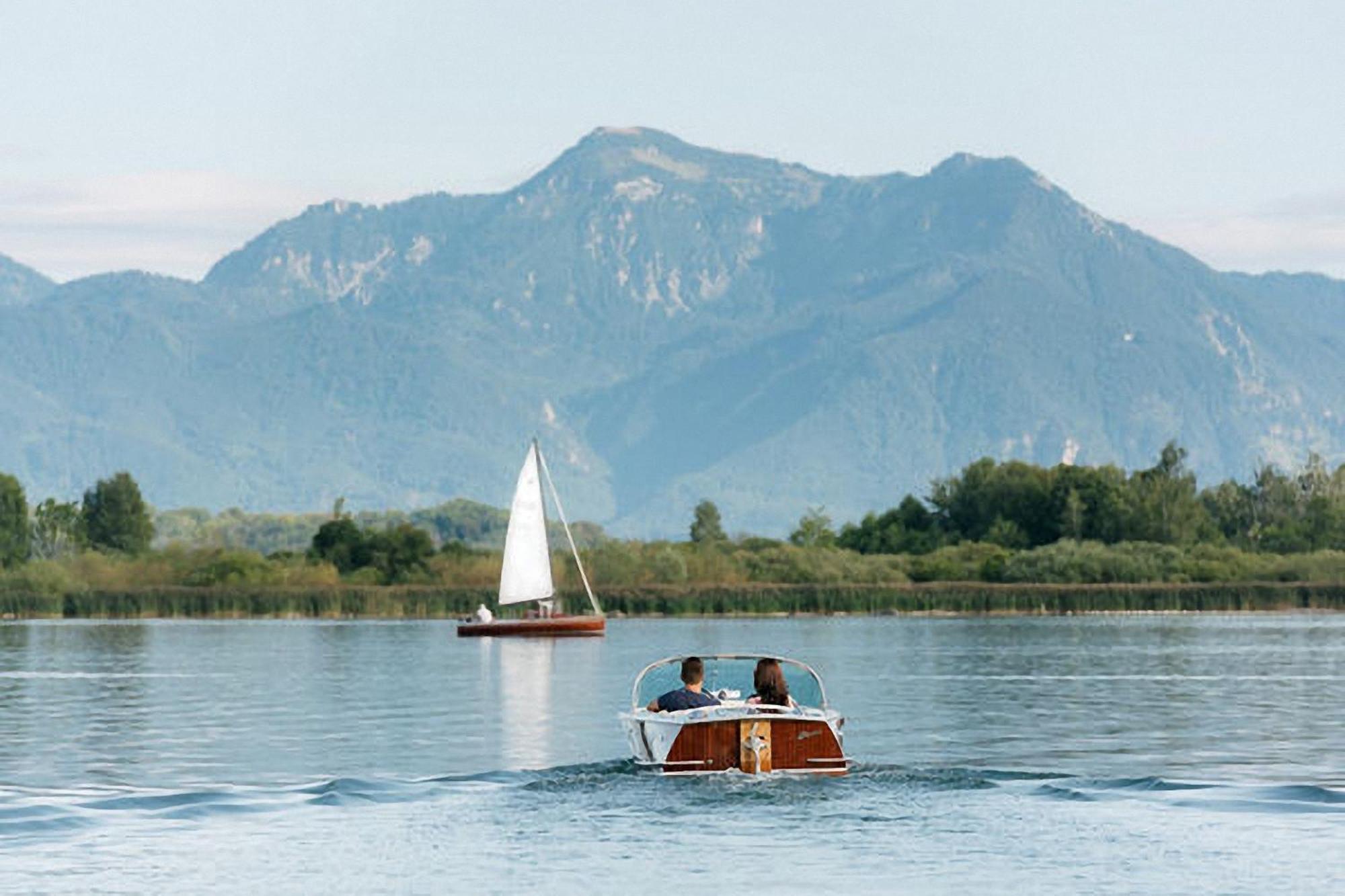 Schnuckeliges Appartement In Prien Am Chiemsee Exteriér fotografie